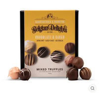 Belgium Delights Mixed Truffles Assortment Box (12 piece)