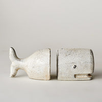 Bookends - Cast Iron Moby Dick