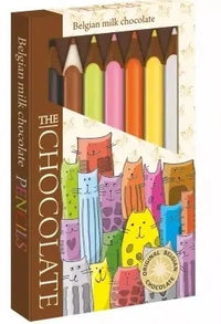 Giant Chocolate Pencils - Cat Pack Design 100g