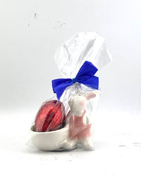 Ceramic Egg Cup with egg 15g