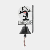 Felix The Cat Bell - Cast Iron 40cm