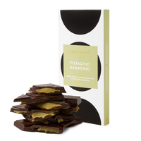 Pistachio Ganachio Dark Chocolate Block 80g