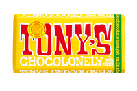 Tony's Chocolonely Milk Chocolate Honey Almond Nougat Bar 180g