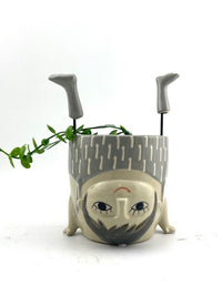 Handstand Boy Planter