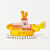Cast Iron Yellow Submarine Book Ends