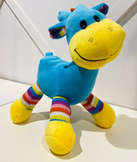 Giraffe Plush - Blue - 25cm