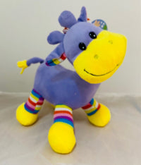 Giraffe Plush - Purple - 25cm