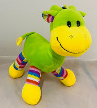 Giraffe Plush - Green - 25cm