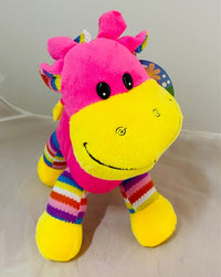 Giraffe Plush - Hot Pink - 25cm