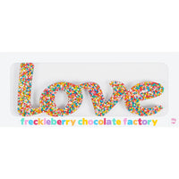 Milk Chocolate Love Word 60g