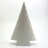 White Ceramic Christmas Tree Decoration