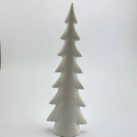 White Ceramic Christmas Tree Decoration