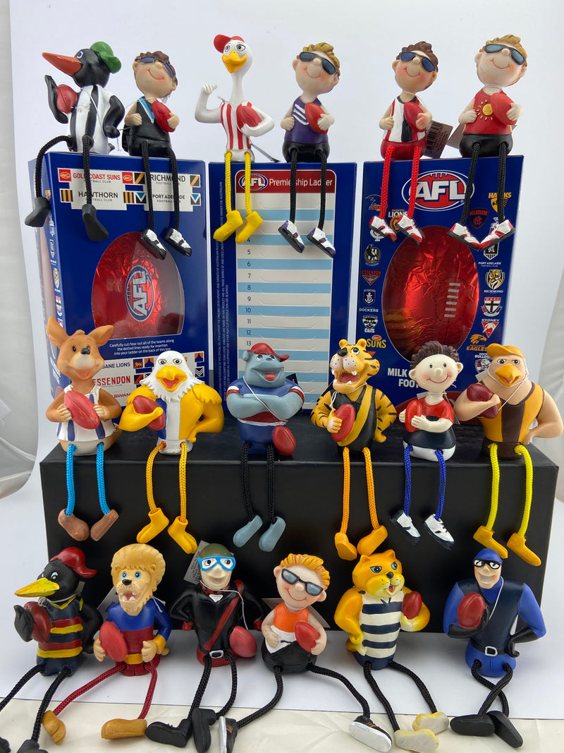 Footy Mascot and Belgian Milk Chocolate Egg 70g