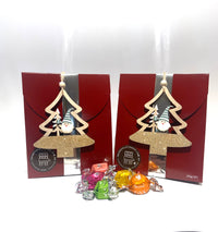 Glitter Tree Elf Ornament with Chocolates 250g (Copy)