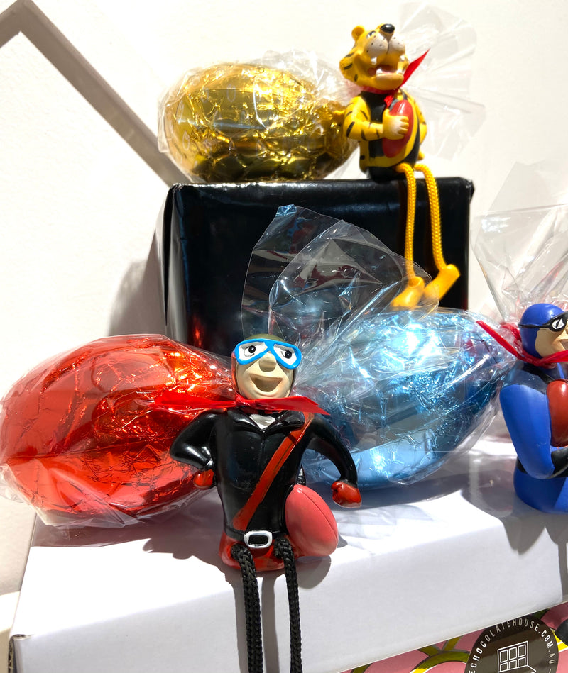 Footy Mascot and Belgian Milk Chocolate Egg 70g
