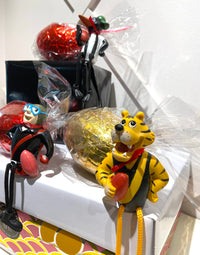 Footy Mascot and Belgian Milk Chocolate Egg 70g