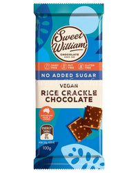 Rice Crackle -No Added Sugar Chocolate Bar 100g