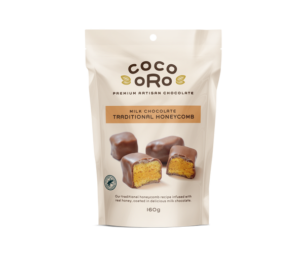 Milk Chocolate Honey Honeycomb 160g