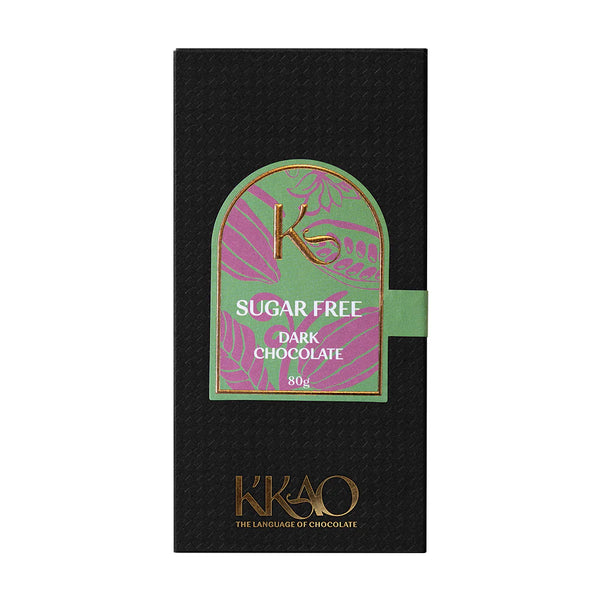 Kkao Sugar Free Dark Chocolate Bar 80g