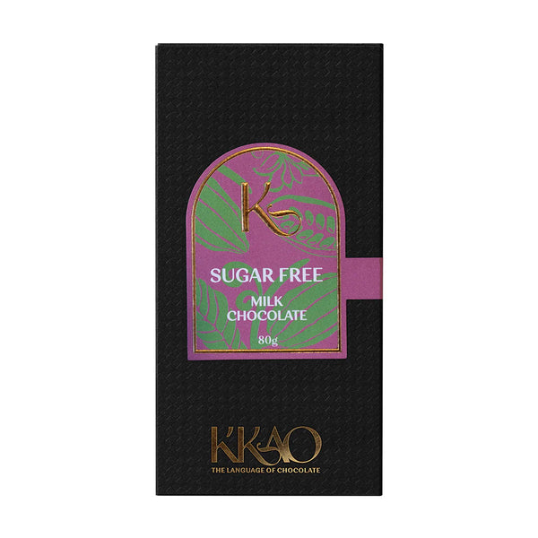 Kkao Sugar Free Milk Chocolate Bar 80g