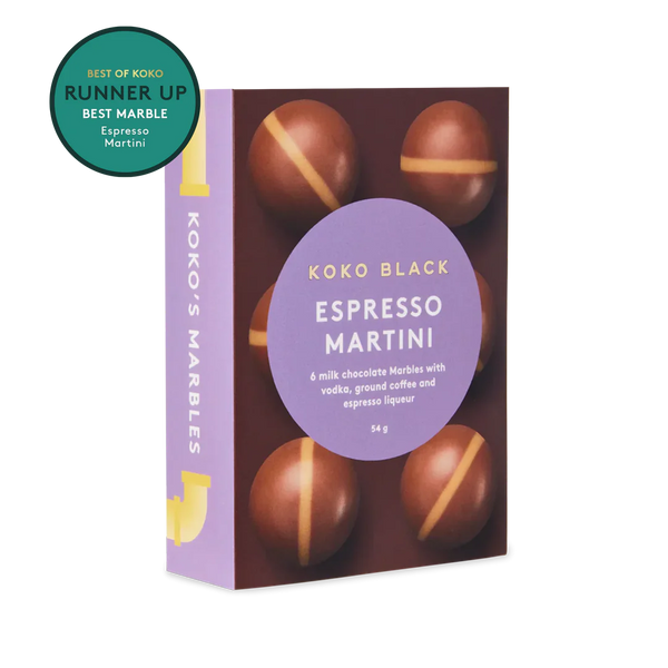 Espresso Martini Milk Chocolate Marbles 54g
