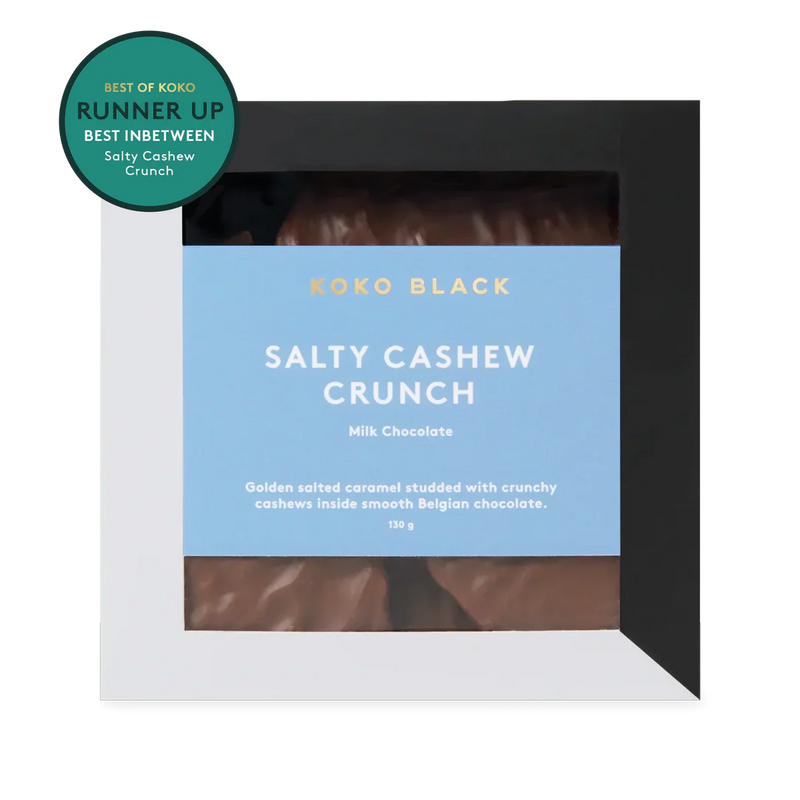 Salty Cashew Crunch Milk Chocolate 130g