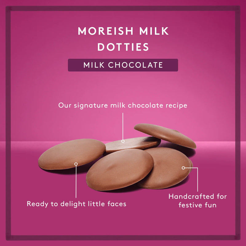 Moreish Milk Dotties Cube 70g