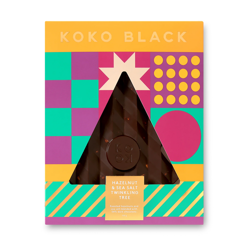 Hazelnut & Sea Salt Twinkling Tree 150g