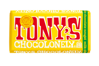 Tony's Chocolonely  Milk Chocolate Honey Almond Nougat Bar 180g