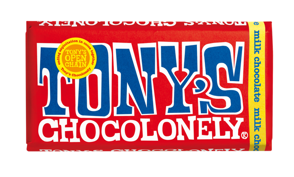Tony's Chocolonely Milk Chocolate Bar 180g