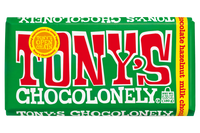 Tony's Chocolonely Milk Hazelnut Chocolate Bar 180g