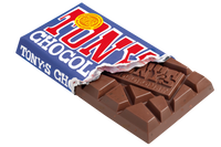 Tony's Chocolonely Milk Pretzel Toffee Chocolate Bar 180g