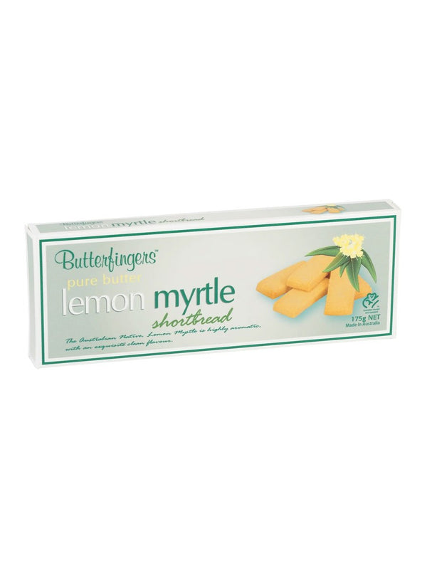 Pure Butter Lemon Myrtle Shortbread 175g-Sold Out
