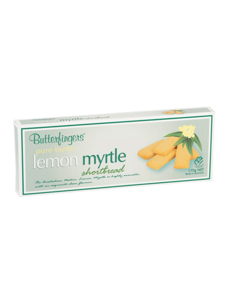 Pure Butter Lemon Myrtle Shortbread 175g-Sold Out