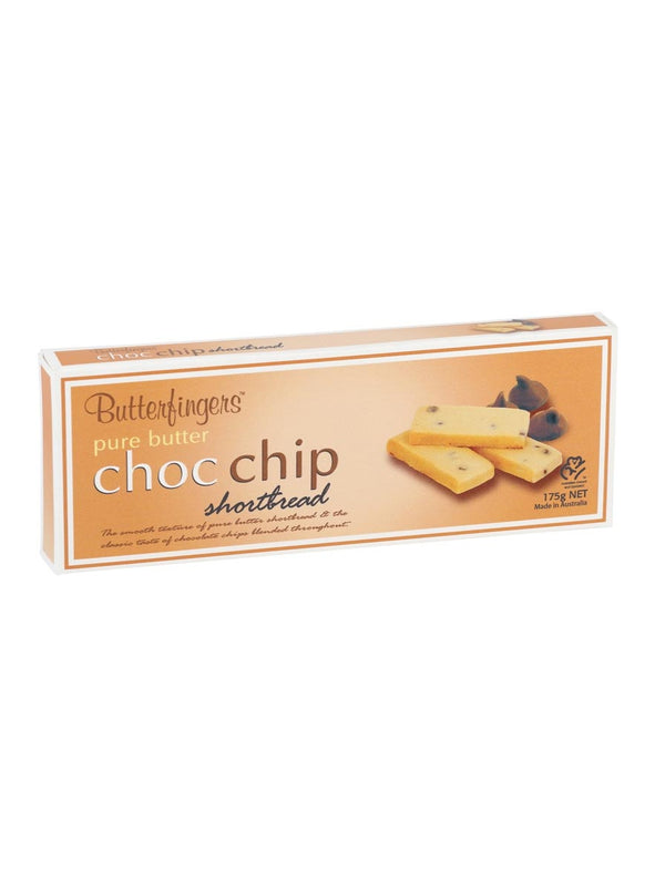 Pure Butter Choc Chip Shortbread 175g- Sold Out
