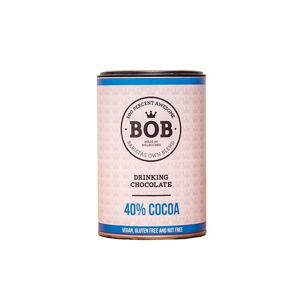 BOB 40% Drinking Chocolate 250g