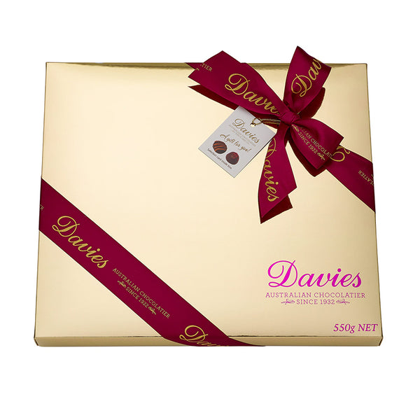 Davis Classic Chocolate Gold Box 550g