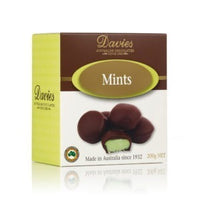 Davis Dark Chocolate Mints 200g