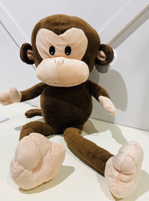 Monkey Plush - Dark Brown - 40cm