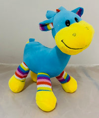 Giraffe Plush - Blue - 25cm