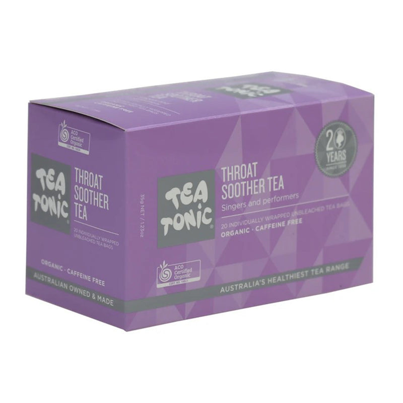 Throat Soother Tea Bags 20 Pack
