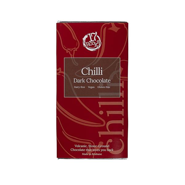 Chilli Dark Chocolate Bar 80g