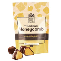 Little Ozzie Treats Milk Chocolate Honey Honeycomb 160g