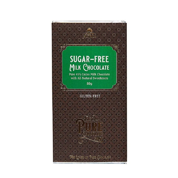 Sugar Free Milk Chocolate Bar 80g